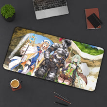 Load image into Gallery viewer, Goblin Slayer Goblin Slayer, High Elf Archer, Priestess Mouse Pad (Desk Mat) On Desk
