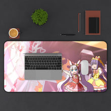 Load image into Gallery viewer, Miss Kobayashi&#39;s Dragon Maid Kanna Kamui, Kobayashi San Chi No Maid Dragon, Shouta Magatsuchi Mouse Pad (Desk Mat) With Laptop
