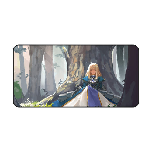 Saber (Fate Series) Mouse Pad (Desk Mat)