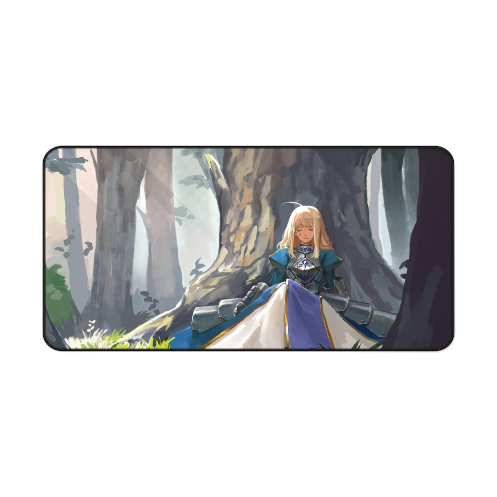Saber (Fate Series) Mouse Pad (Desk Mat)