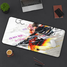 Load image into Gallery viewer, Guilty Crown Inori Yuzuriha Mouse Pad (Desk Mat) On Desk
