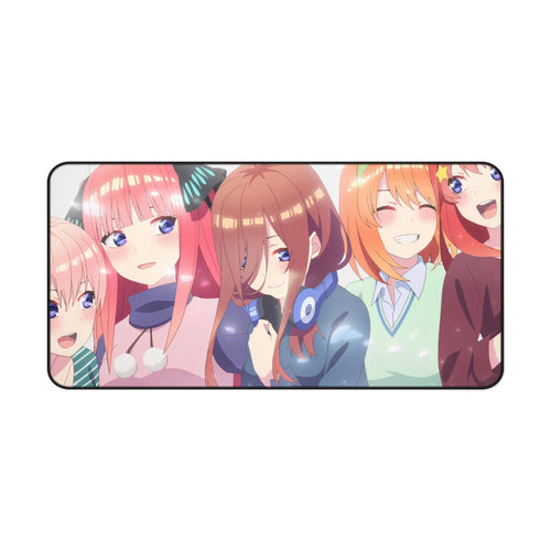 The Quintessential Quintuplets Miku Nakano, Itsuki Nakano, Nino Nakano, Yotsuba Nakano, Ichika Nakano Mouse Pad (Desk Mat)