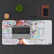 Load image into Gallery viewer, Subway Mouse Pad (Desk Mat) With Laptop
