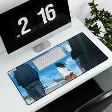 Load image into Gallery viewer, Anime Girl Mouse Pad (Desk Mat) With Laptop
