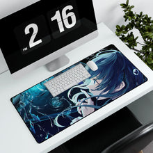 Load image into Gallery viewer, Anime Girl Mouse Pad (Desk Mat) With Laptop
