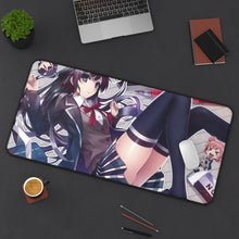 Load image into Gallery viewer, My Teen Romantic Comedy SNAFU Hachiman Hikigaya, Yukino Yukinoshita, Yui Yuigahama Mouse Pad (Desk Mat) On Desk

