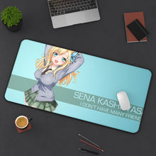 Load image into Gallery viewer, Boku Wa Tomodachi Ga Sukunai Sena Kashiwazaki Mouse Pad (Desk Mat) On Desk
