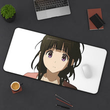 Load image into Gallery viewer, Eru Chitanda   Face Mouse Pad (Desk Mat) On Desk
