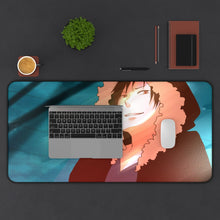 Load image into Gallery viewer, Durarara!! Izaya Orihara Mouse Pad (Desk Mat) With Laptop
