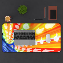 Load image into Gallery viewer, Power of Hand Signs Mouse Pad (Desk Mat) With Laptop
