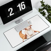 Load image into Gallery viewer, Anime Girl Mouse Pad (Desk Mat) With Laptop
