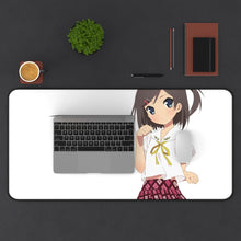Load image into Gallery viewer, The "H.e.n.t.a.i" Prince and the Stony Cat. by Mouse Pad (Desk Mat) With Laptop
