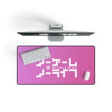 Load image into Gallery viewer, No Game No Life Mouse Pad (Desk Mat) On Desk
