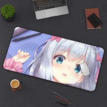 Load image into Gallery viewer, EroManga-Sensei Mouse Pad (Desk Mat) On Desk
