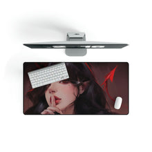 Load image into Gallery viewer, Beautiful Demon Girl Mouse Pad (Desk Mat)

