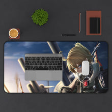 Load image into Gallery viewer, Youjo Senki Mouse Pad (Desk Mat) With Laptop
