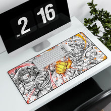 Load image into Gallery viewer, One Piece Monkey D. Luffy Mouse Pad (Desk Mat) With Laptop
