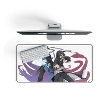Load image into Gallery viewer, Sasuke and Itachi (Naruto) Mouse Pad (Desk Mat) On Desk
