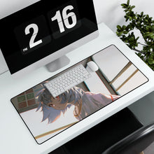 Load image into Gallery viewer, Anime Girl Mouse Pad (Desk Mat) With Laptop
