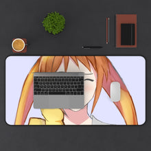 Load image into Gallery viewer, Aho Girl Mouse Pad (Desk Mat) With Laptop
