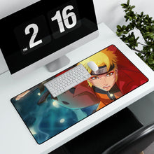 Load image into Gallery viewer, Naruto Uzumaki Mouse Pad (Desk Mat) With Laptop
