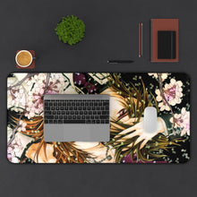 Load image into Gallery viewer, Kaname &amp; Yuki Mouse Pad (Desk Mat) With Laptop
