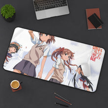 Load image into Gallery viewer, A Certain Scientific Railgun Mouse Pad (Desk Mat) On Desk
