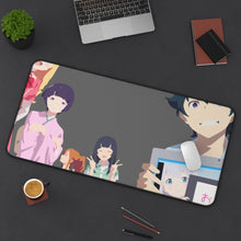Load image into Gallery viewer, EroManga-Sensei Mouse Pad (Desk Mat) On Desk
