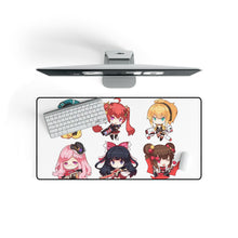 Load image into Gallery viewer, Anime Girl Cafe Gun Mouse Pad (Desk Mat)
