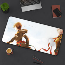 Load image into Gallery viewer, Granblue Fantasy Granblue Fantasy, Lucifer, Sandalphon Mouse Pad (Desk Mat) On Desk
