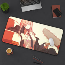 Load image into Gallery viewer, Chainsaw Man Mouse Pad (Desk Mat) On Desk
