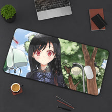 Load image into Gallery viewer, Accel World Kuroyukihime Mouse Pad (Desk Mat) On Desk

