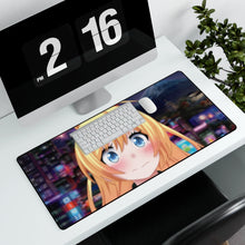 Load image into Gallery viewer, Nisekoi Chitoge Kirisaki Mouse Pad (Desk Mat) With Laptop
