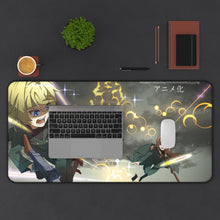 Load image into Gallery viewer, Youjo Senki Mouse Pad (Desk Mat) With Laptop
