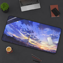 Load image into Gallery viewer, Anime Sunset Mouse Pad (Desk Mat) On Desk
