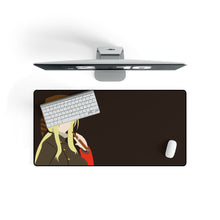 Load image into Gallery viewer, Darker Than Black Mouse Pad (Desk Mat) On Desk
