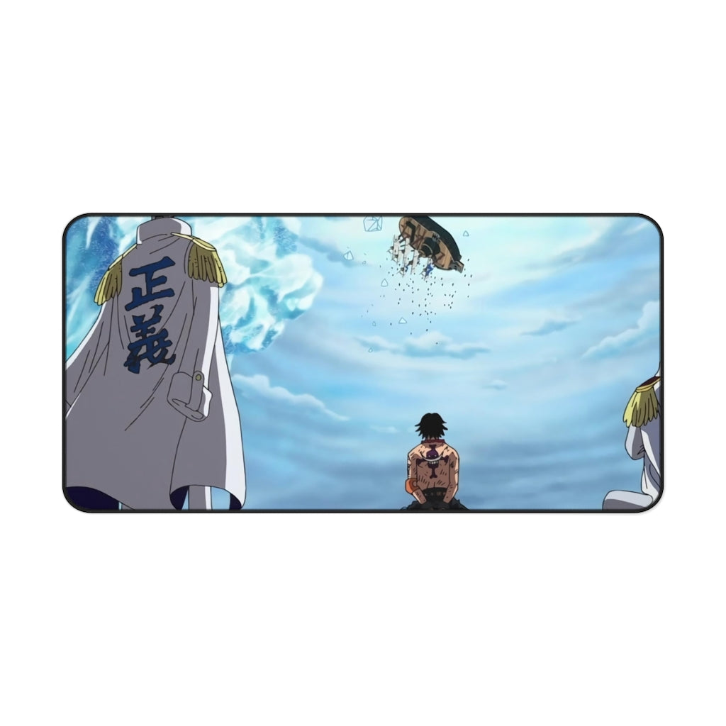 Portgas D. Ace Monkey D. Garp Mouse Pad (Desk Mat)