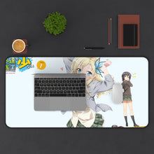 Load image into Gallery viewer, Boku Wa Tomodachi Ga Sukunai Sena Kashiwazaki, Yozora Mikazuki Mouse Pad (Desk Mat) With Laptop
