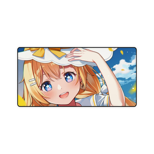 Anime Girl Mouse Pad (Desk Mat)