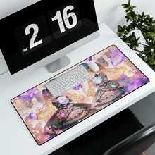 Load image into Gallery viewer, Anime Girl Mouse Pad (Desk Mat) With Laptop
