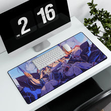 Load image into Gallery viewer, Darling in the FranXX Mouse Pad (Desk Mat) With Laptop
