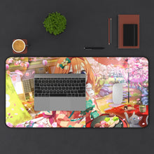 Load image into Gallery viewer, The Quintessential Quintuplets Yotsuba Nakano Mouse Pad (Desk Mat) With Laptop
