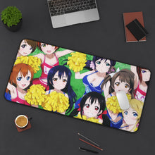 Load image into Gallery viewer, Love Live! Maki Nishikino, Kotori Minami, Umi Sonoda, Honoka Kousaka, Rin Hoshizora Mouse Pad (Desk Mat) On Desk

