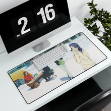 Load image into Gallery viewer, Nagi no Asukara Chisaki Hiradaira, Tsumugu Kihara, Kaname Isaki Mouse Pad (Desk Mat) With Laptop
