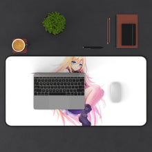 Load image into Gallery viewer, Angels Of Death Rachel Gardner Mouse Pad (Desk Mat) With Laptop
