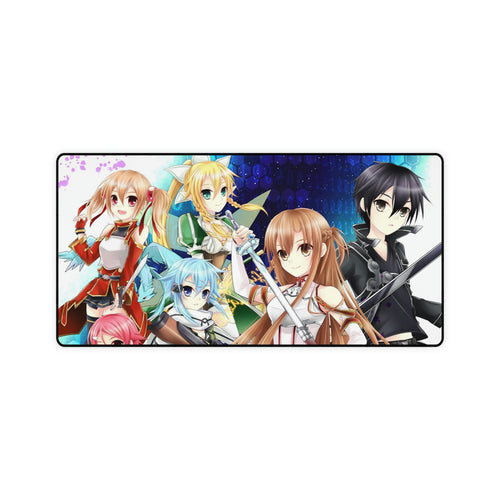 Mouse pads para jogos I Will Fight-Kirito Animes Sword Art Online
