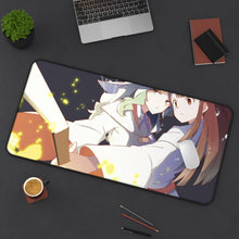 Load image into Gallery viewer, Little Witch Academia Diana Cavendish, Akko Kagari, Computer Keyboard Pad Mouse Pad (Desk Mat) On Desk

