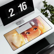 Load image into Gallery viewer, Anime Girl Mouse Pad (Desk Mat) With Laptop
