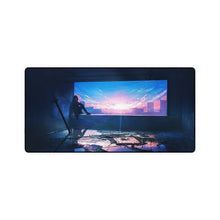 Load image into Gallery viewer, Girl looking at the sky through the window Mouse Pad (Desk Mat)
