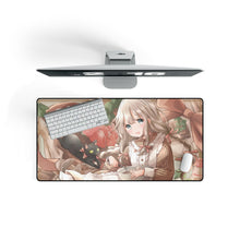 Load image into Gallery viewer, Anime Girl Mouse Pad (Desk Mat) On Desk
